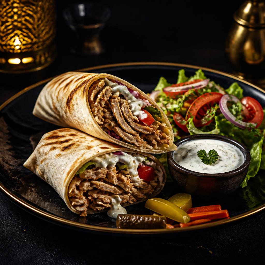 Charcoal Shawarma Platter